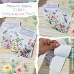Capas bloquinho 7x10