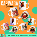 Capivara Bocão – Estampas Canecas