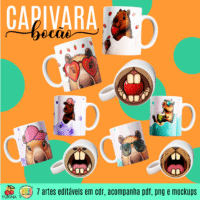 Capivara Bocão – Estampas Canecas