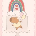 Capivara - Topo de Bolo