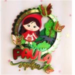 Chapeuzinho Vermelho - Topo de Bolo