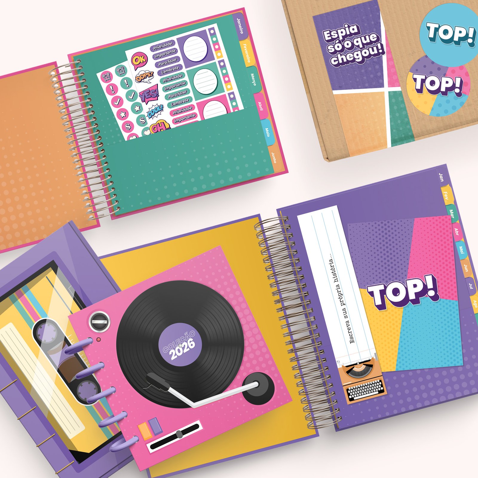 Coleção Retrô 2.0 2026 Coleção Retrô 2.0 | 2026 (Nilmara) - Imagem 1