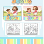 Colorindo Com Jesus - Livro de Colorir