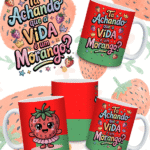 Docinho Box Morango do Amor – Artes para Caneca