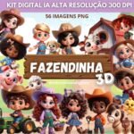 Fazendinha 3D - Kit Digital