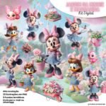 Jardim da Minnie e Margarida - Kit Digital