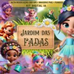 Jardim das Fadas - Kits Digitais