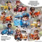 Meios de Transporte - Kit Digital