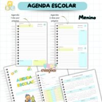 Agenda Escolar Menino 2026 – Bobbie Goods - Imagem 2