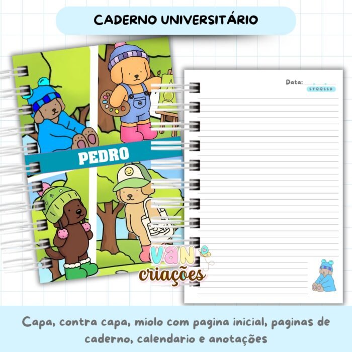 Caderno universitário Bobbie Goods - Imagem 3