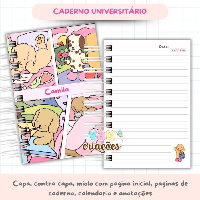 Caderno universitário Bobbie Goods - Imagem 1