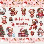 Natal dos Ursinhos - Kit Digital