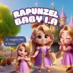 Rapunzel Baby - Kit Digital