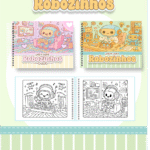 Robozinhos - Livro de Colorir