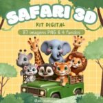 Safari 3D - Kit Digital