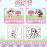 Skye - Livro de Colorir