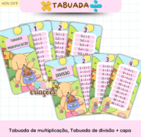Tabuada Bobbie Goods – Menina e Menino