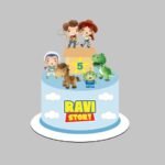 Toy Story - Topo de Bolo