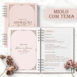 Arquivo Caderno Congresso 2025 Neutro Adoração Pura COM TEMA Feminino (Bicho Papel)