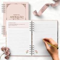 Arquivo Caderno Congresso 2025 Neutro Adoração Pura COM TEMA Feminino (Bicho Papel) - Imagem 3