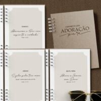 Arquivo Caderno Congresso 2025 Adoração Pura COM TEMA Masculino - Imagem 3