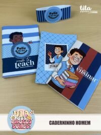 Professores 2025 – Caderninhos Professor Homem (Tita) - Imagem 5