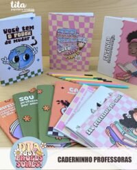 Professores 2025 – Caderninhos Professora (Tita)