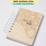 Mini Agenda Datada 2026 – A6 2DPP