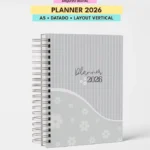 Planner Datado 2026 – A5 Vertical
