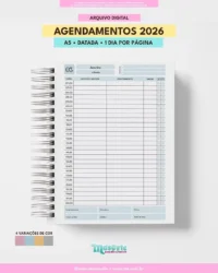Agendamentos Datada 2026 – A5 1DPP - Imagem 6