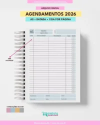 Agendamentos Datada 2026 – A5 1DPP - Imagem 4