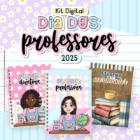 Kit Encadernação Professores 2025 (Letterinhas)
