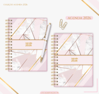 Geometric Rose – Coleção Basic Clean 2026 (Lina) - Imagem 2
