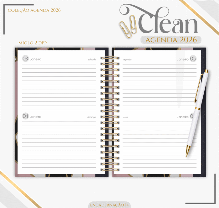 Black Gold – Coleção Basic Clean 2026 (Lina) - Imagem 4