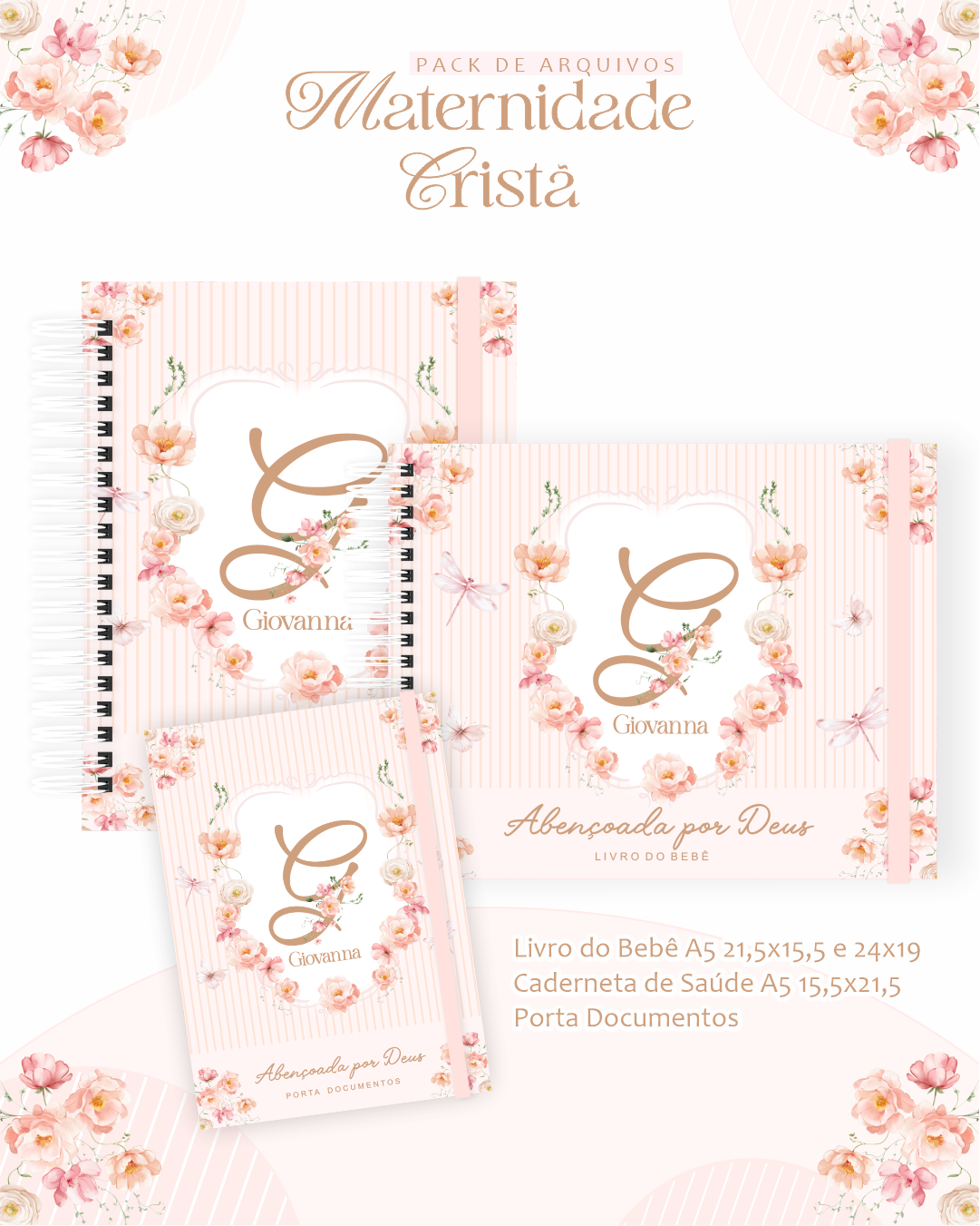 1 Abençoada Por Deus – Maternidade - Imagem 1