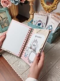 Miolo Agenda Vintage Tons de Rosa 2026 wireo (Perfeito Miolo) - Imagem 10