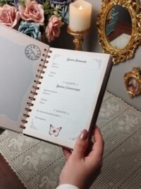 Miolo Agenda Vintage Tons de Rosa 2026 wireo (Perfeito Miolo) - Imagem 15