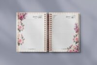 Miolo Agenda Vintage Tons de Rosa 2026 wireo (Perfeito Miolo) - Imagem 2