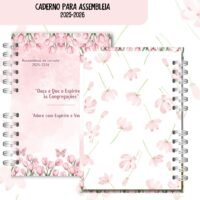 Caderno Para Assembleia 2025-2026 Tulipa - Sem Temas - Imagem 3