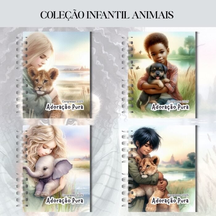 Combo de Capas Infantis Para o Cobgresso Adoração Pura - Imagem 3