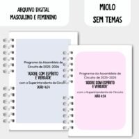 Miolo Assembleia 2025-2026 - Masculino e Feminino (Sem Temas) - Imagem 3