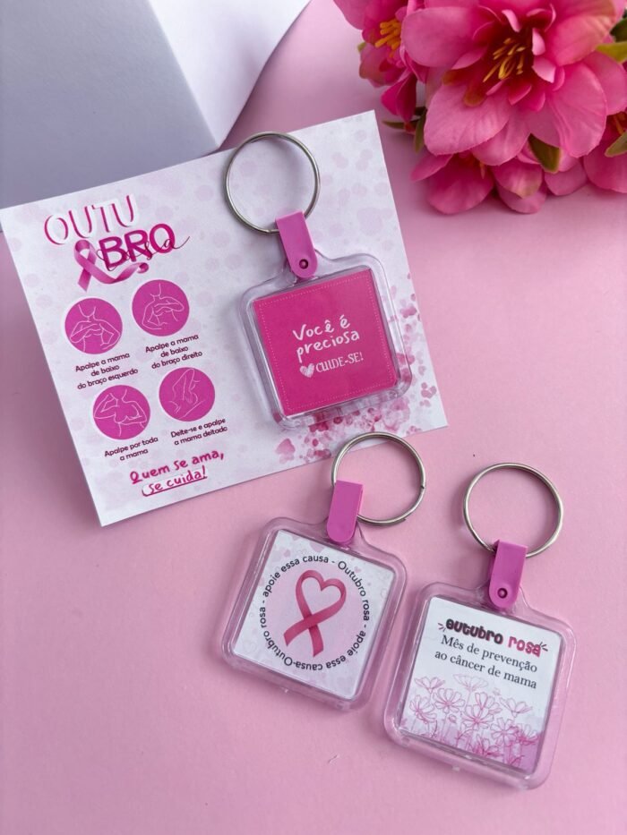 Kit Mimos Completo Outubro Rosa - Imagem 46