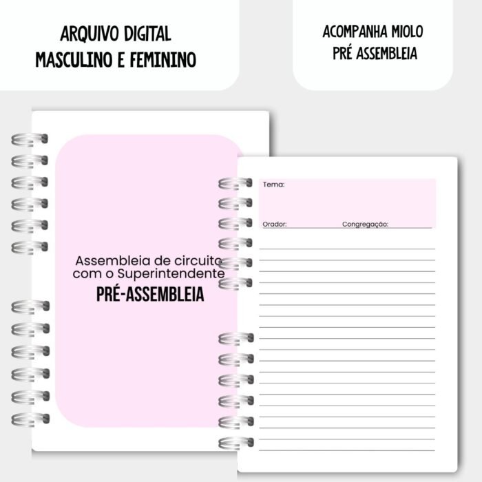 Miolo Assembleia 2025-2026 - Masculino e Feminino (Sem Temas) - Imagem 7