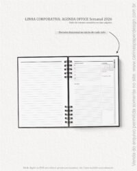 Miolo Agenda Office Semanal 2026 - Imagem 4