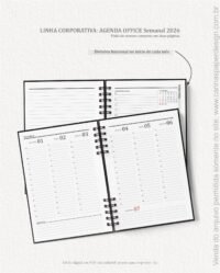 Miolo Agenda Office Semanal 2026 - Imagem 5