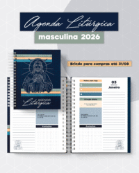 Agenda liturgia católica masculina 2026 (Metamopaper)