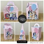 Bluey Menina 2 - Kit Festa