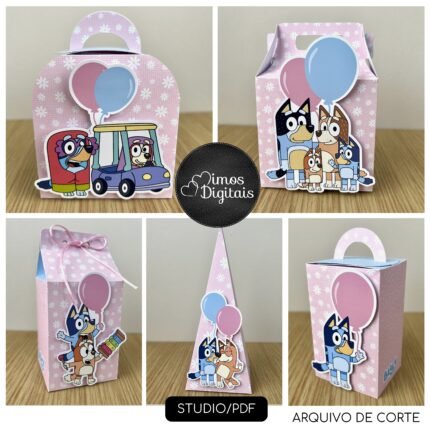 Bluey Menina 2 - Kit Festa