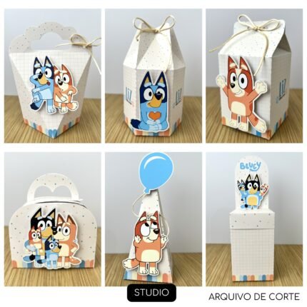 Bluey Menina Dogs - Kit Festa