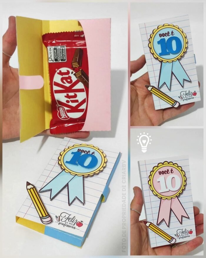 Caixa Kit Kat Livrinho - Dia dos Professores - Imagem 1